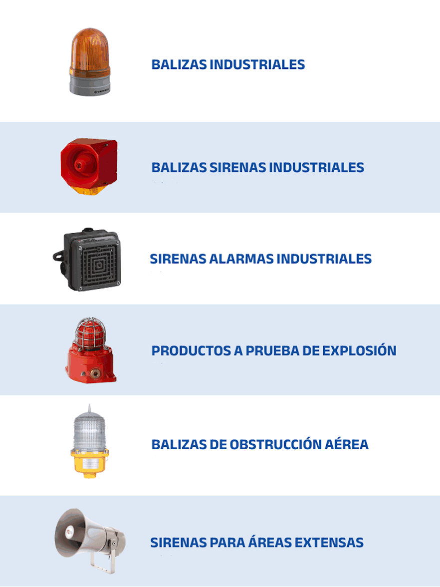 Productos de Se&ntilde;alizaci&oacute;n Industrial
