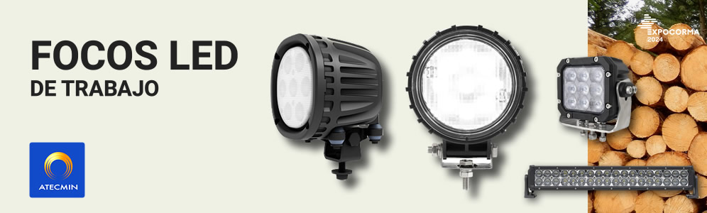Focos LED de Trabajo para Maquinaria e Industria