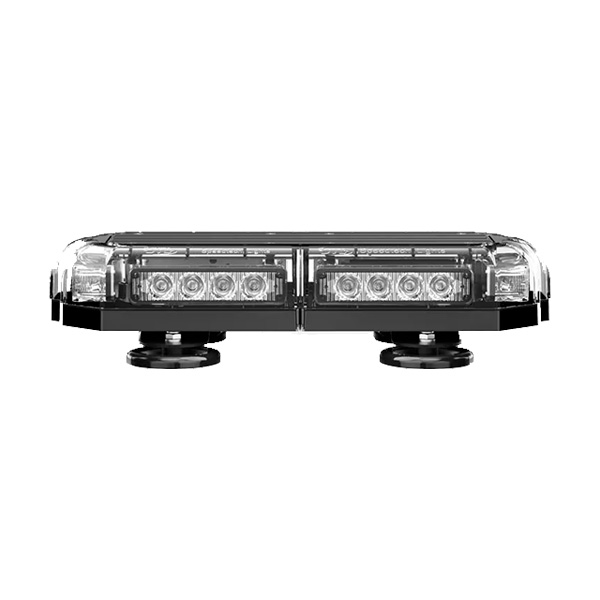 BALIZA MINIBARRA PARA VEHICULO CON BASE MAGNETICA / K-FORCE  / STL / AMBAR / 14"(35CM) / 12VDC