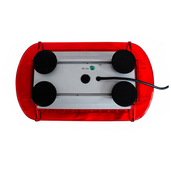 BALIZA MINIBARRA PARA VEH?CULOS CON BASE MAGN?TICA / ATC-MLB-6713R / ROJO / 13"(33CM) 