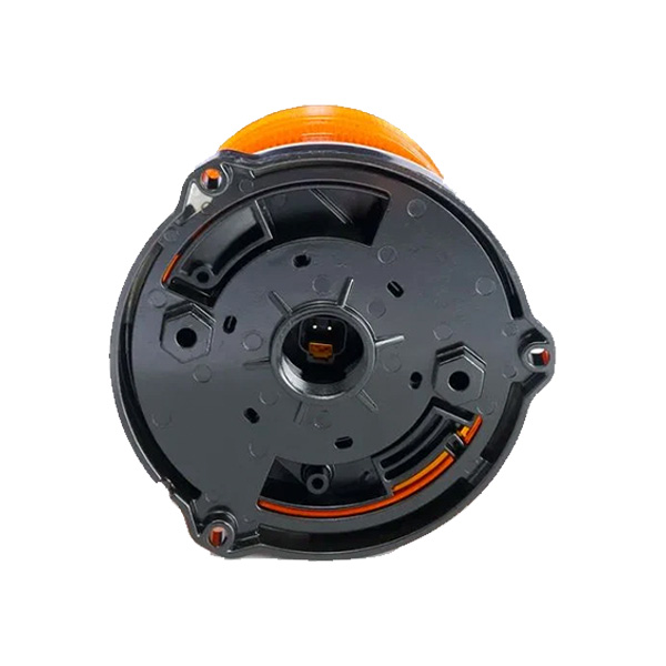 BALIZA LED CILINDRICA CON BASE PERMANENTE / SPIRE 100TP-A / FEDERAL SIGNAL / AMBAR / 12-24VDC