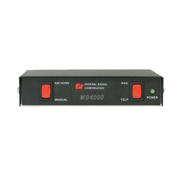 SIRENA PARA VEHICULO COMPACTA / MS4000U / FEDERAL SIGNAL / 100W / 12V