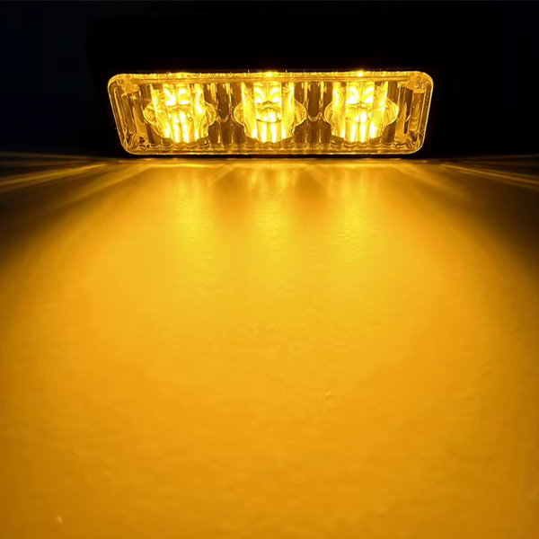FOCO LED FLASHING 3 DE ALTA INTENSIDAD / ATC-L-F3A / AMBAR