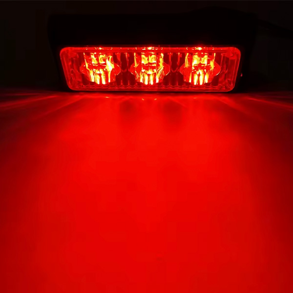 FOCO LED FLASHING 3 DE ALTA INTENSIDAD / ATC-L-F3R / ROJO