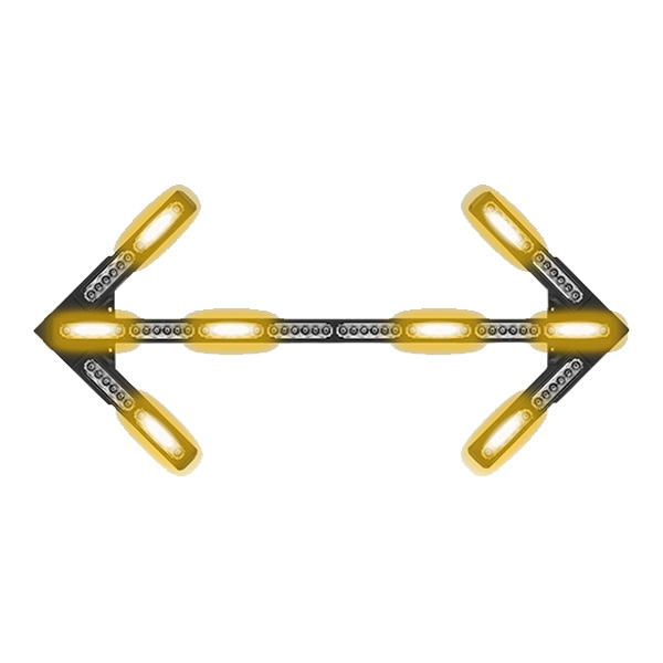 FLECHA DIRECCIONAL LED / DART FIJO-FLASH / STL