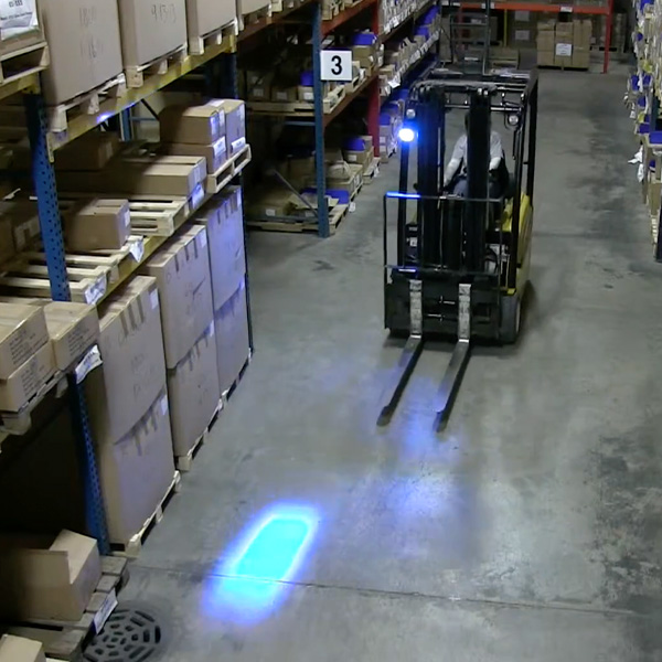 FOCO LED / CLD-429-1 / TYRI / PUNTO AZUL /12-48VDC