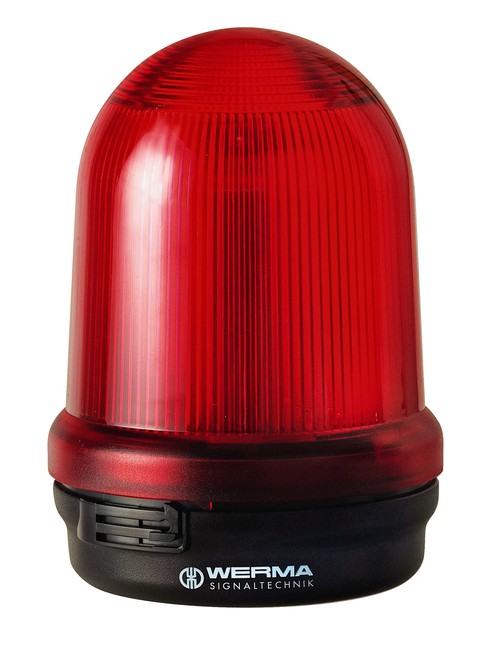 BALIZA LED FLASHING WERMA 110-220VAC  82912068 ROJO