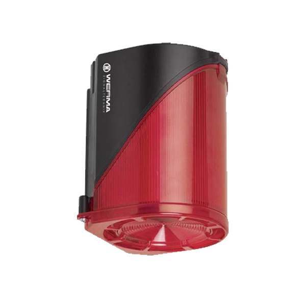 BALIZA/SIRENA LED FLASH / 44410068 / WERMA / ROJO / 230 VAC