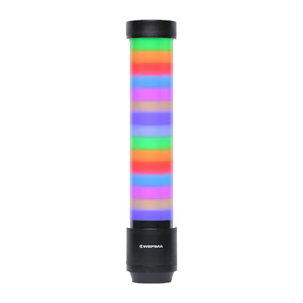 BALIZA DE COLUMNA E-SIGN 15 SEGMENTOS / IO LINK 65751055 / WERMA / MULTICOLOR PROGRAMABLE / 24V