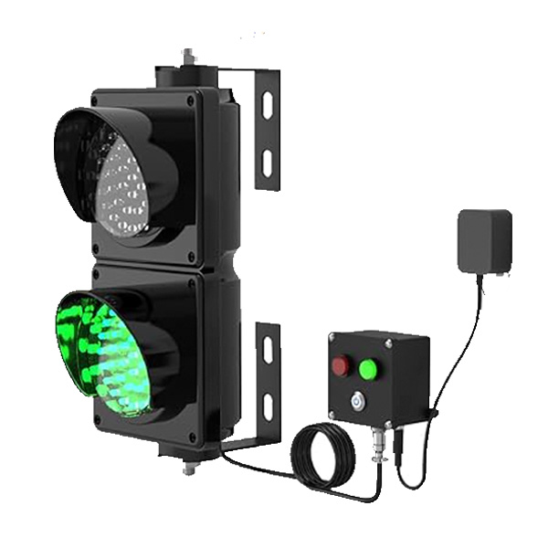 SEMÁFORO LED  / ATECMIN / ROJO/VERDE / 100MM / 12VDC